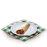 Spicy Mince Hoagie Wrap 